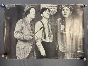 The Three Stooges Fixit 1960er Vintage schwarz weiß Poster SELTEN! - Inv#7239 - Bild 1 von 10