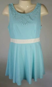 do & be Women's Dress Sleeveless Cut-out Lined Scoop Neck Open Back Sz Large F - Picture 1 of 6