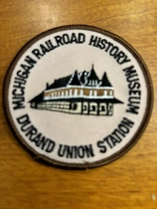 Michigan Railroad History Museum Durand Union Station gestickter Aufnäher - Bild 1 von 2