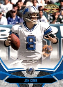 Donruss Gridiron Gear Platinum Holofoil #33 2008 Jon Kitna Lions 04/50 - casi nuevo-como nuevo - Imagen 1 de 1