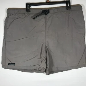 Columbia Men's Large Taupe Lined Swim Trunk - Picture 1 of 8