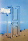 Elegance Oil painting surrealism art - Vicotory door by ocean landscape canvas