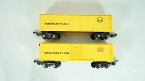 American Flyer S Gauge 639 Single Door Box Car & Reefer Set S15 - Picture 1 of 11