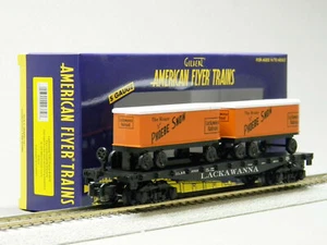 LIONEL AMERICAN FLYER LACKAWANNA Phoebe Snow FLATCAR #16419 S GAUGE 1919231 NEW - Picture 1 of 1