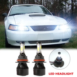 Kit 2X de bombillas LED para faros Ford Mustang 99-04 bombillas de haz alto/lo blanco - Imagen 1 de 12
