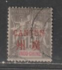1901 französische Kolonie P.O. in China Briefmarken, OVPT Kanton  , 15c gebraucht SG8