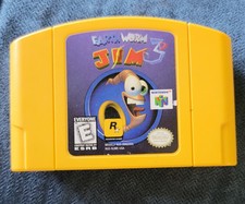 Earthworm Jim 3D - Nintendo N64 Game Authentic