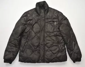 G-STAR RAW CORRECT LINE ASPEN DOWN BOMBER Jacket Mens Black Quilted size XL - Picture 1 of 11