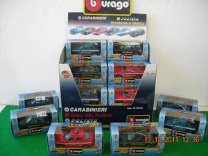 BOX 24 AUTOMODELLI SOCCORSO 1:43 BBURAGO ITALY ANNI '90 - Imagen 1 de 1