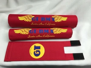 G T PAD SET PRO cuadro manillar barra vástago bmx Rehecho rojo - Imagen 1 de 1