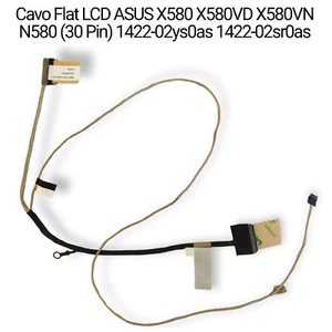Cavo Flat LCD ASUS X580 X580VD X580VN N580 (30 Pin) 1422-02ys0as 1422-02sr0as - Foto 1 di 5