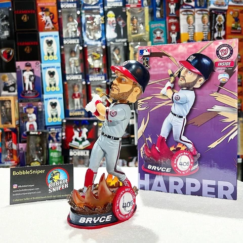 BRYCE HARPER Washington Nationals "Broken Bat Homerun" MLB Bobblehead Cover