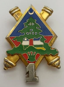 68° Régiment d’Artillerie/ 1° Bat. Centre Afrique. Matriculé (L226) - Picture 1 of 2