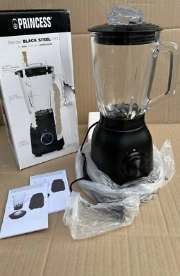 Princess 212092 1,5 l Standmixer 1000 W Schwarz OVP NEU - Bild 1 von 2