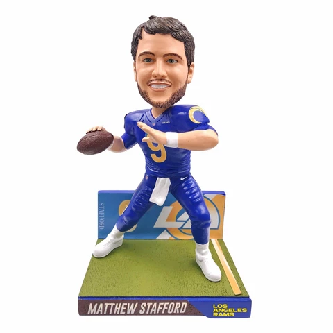 Matthew Stafford Los Angeles Rams Big Ticket Series Bobblehead NFL Football Cover