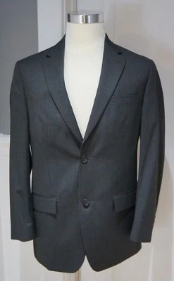 Куртка блейзер мужская American Living 40R серая в тонкую полоску - Изображение 1 из 4