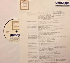 RADIO SHOW 6/21/90 SUMMER HITS:CONNIE FRANCIS, ROYAL TEENS, BRIAN HYLAND, JAMIES - Picture 1 of 1