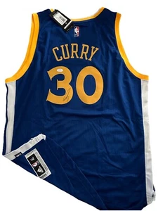 Stephen Curry Signed Autographed Jersey Authentic Swingman PSA DNA COA Warriors - Picture 1 of 3