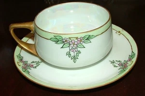 BOHEMIA CERAMIC WORKS  DONATELLO  CUP AND SAUCER - Picture 1 of 5