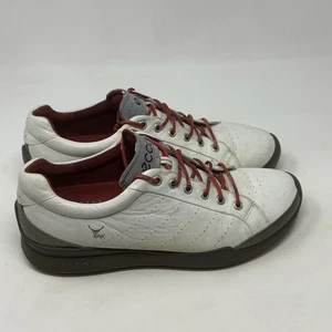 ECCO Biom Hydromax Golfschuhe Herren 9 EU 43 Weiß Leder Spikeless - Bild 1 von 19