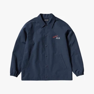 KAWS x Uniqlo x Andy Warhol Coach Jacket Navy Blue (SS24) 476316 - Picture 1 of 6
