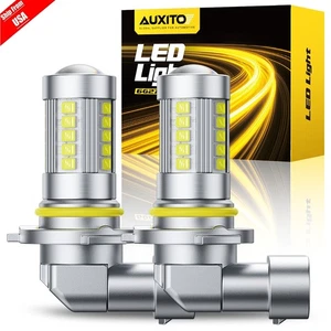 AUXITO 9006 HB4 LED Fog Light Bulb Kit Driving Lamp DRL Super Bright 6000K White - Picture 1 of 26