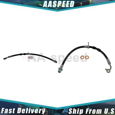 Brake Hydraulic Hose Brake Line Front For Honda Civic 1996 1997 1998 1999 2000 - Image 1 of 4