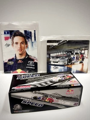 Nascar Scott Speed # 82 Red Bull 2009Camry 1 of 1569 Autographed - Image 1 of 4