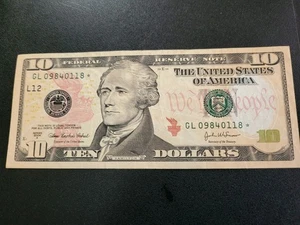 Federal Reserve $10 STAR Notes 2004A Series - Picture 1 of 5