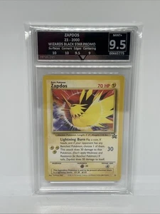Zapdos 23 Black Star Promo Mint+ 9.5 Get Graded Free UK P&p - Bild 1 von 6
