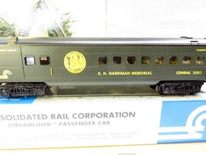 VINTAGE K-LINE TRAINS CONRAIL #2001 HARRIMAN GOLD AWARD COMBINE CAR- NEW -B19 - Picture 1 of 5