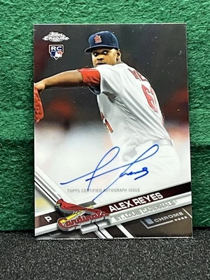 Alex Reyes 2017 Topps Chrome Rookie Autographs #RA-AR (AU, RC) - Image 1 of 2