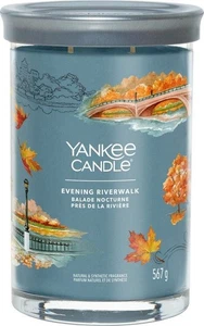 Yankee Candle Evening Riverwalk Signature Large Tumbler Blue 567g - Picture 1 of 4