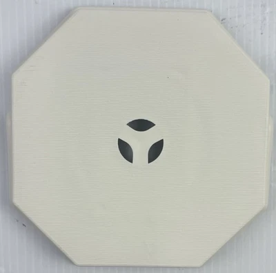 Bloco de montagem octógono Builders Edge 130010006001, branco ártico 10 peças. - Imagem 1 de 3