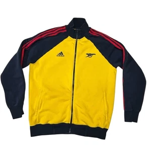 Arsenal FC Adidas Herren Gr. L Jacke Gunners Fan Activewear Gym Laufen Full Zip - Bild 1 von 10