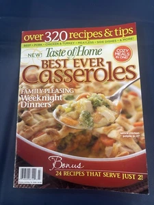 2008 Taste of Home Best Ever Casseroles Over 320 Recipes & Tips Family loving + - Imagen 1 de 2