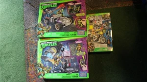 TMNT Teenage Mutant Ninja Turtles Mega Bloks Lot Brand New Sealed - Picture 1 of 7