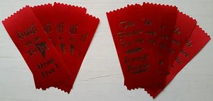 Anti-Drug Bookmarks/Ribbons Quantity of 10 2" x 5" - Imagen 1 de 3