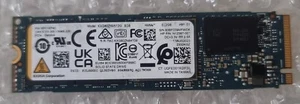 Fast KIOXIA XG8 512GB M.2 NVMe PCIE GEN4 x4 KXG80ZNV512G Laptop hp lenovo dell - Afbeelding 1 van 1