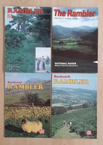4 x Rambling Magazines, The Rambler, Rucksack Rambler, 1986 & 1987 - Good Cond. - Picture 1 of 5