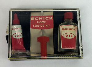 vintage SCHICK HOME SERVICE KIT for electric shavers
