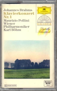 BRAHMS " KLAVIERKONZERT N.1 POLLINI-BOHM " MUSICASSETTA NUOVA DG - Foto 1 di 1