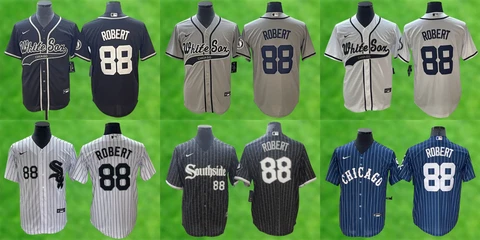 Chicago White Sox Luis Robert #88 Cool Base Men's Stitched Jersey Cover