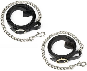 LeMieux Trot Up Chain Leadrope Trigger Clip Sicherheit zeigen ausgefallene Show Bleiseil - Bild 1 von 5