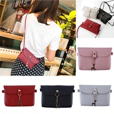 Leisure Women Shoulder Pouch Messenger Bag Pocket Card Fawn Pendant Coin Wallet