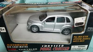 boley motorized die cast metal chrysler panel cruiser silver, 1:32 scale, in box - Picture 1 of 2