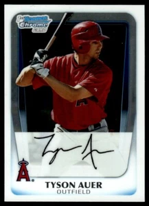 2011 Bowman Chrome Prospects Tyson Auer Los Angeles Angels #BCP76 - Picture 1 of 2