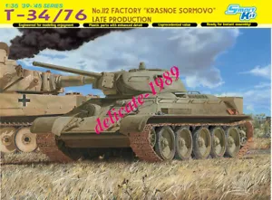 Dragon #6479 1/35 T-34/76 No.112 Factory Krasnoe Sormovo Late Production - Picture 1 of 2