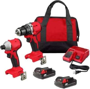 Milwaukee 3692-22CT M18 18V kompaktes bürstenloses 2 Werkzeuge Bohrschrauber Combo-Kit _ Neu im Karton - Bild 1 von 12