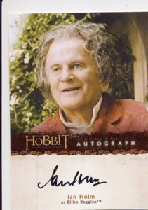 2014 Cryptozoic The Hobbit: Unexpected Journey Autograph Ian Holm as Bilbo - Picture 1 of 1